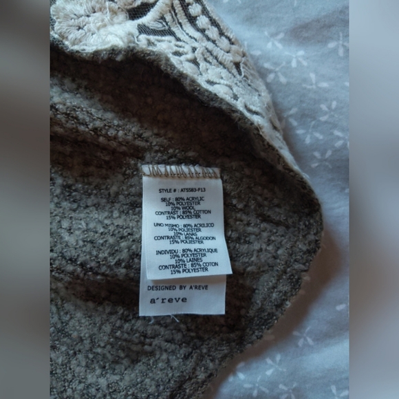 A'Reve Peplum Scoopneck Sweater - Picture 12 of 12